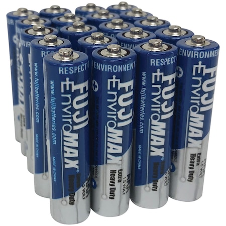 Fuji Batteries EnviroMax Alkaline Battery, AAA 1.5V DC 20 PK 3400BP20